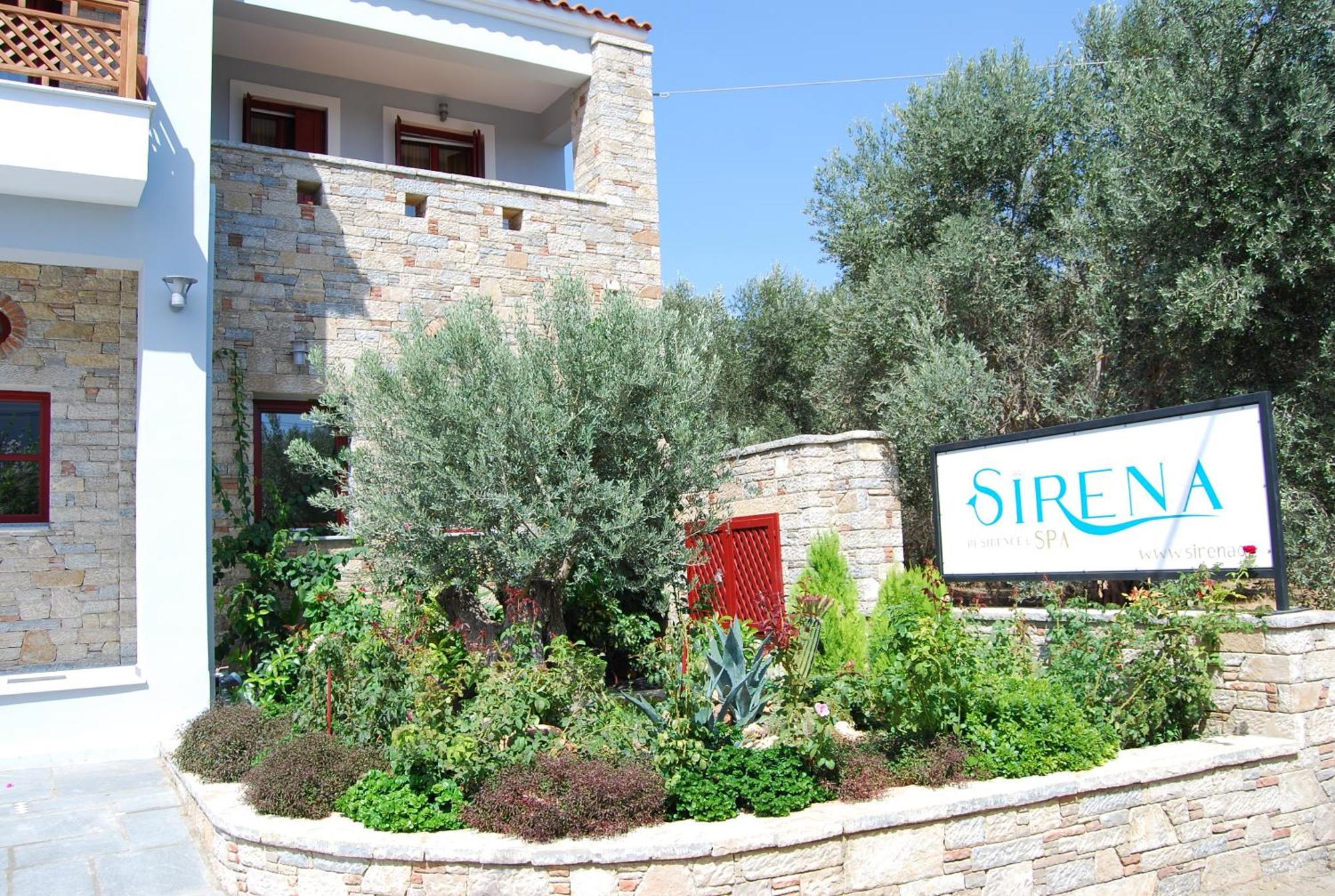 Sirena Residence & Spa Marathókambosz Kültér fotó